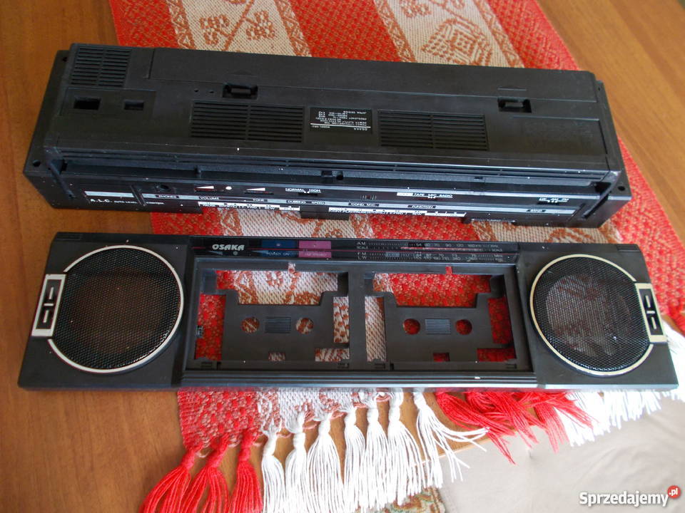 Obudowa radio magnetofon OSAKA dolnośląskie Kłodzko