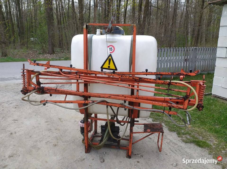 Opryskiwacz 400l 10m lance beczka cała kompletny Szczucin