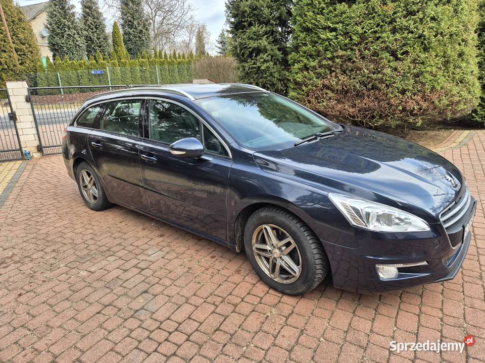 Peugeot 508 20 HDI 2013r 140 kombi granatowy Niegowonice