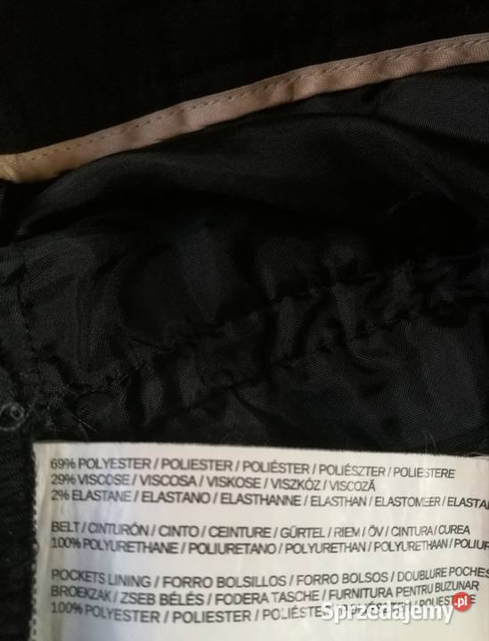 Damskie spodnie cygaretki w kant MANGO sprzedam