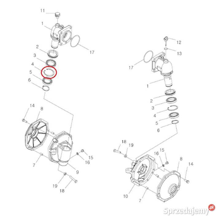 Pierścień segera 68 LS XJ25 TRG400 S811068001
