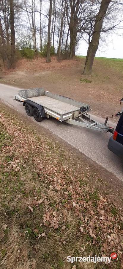 Przyczepka laweta uchylna 1400 dmc Olesno