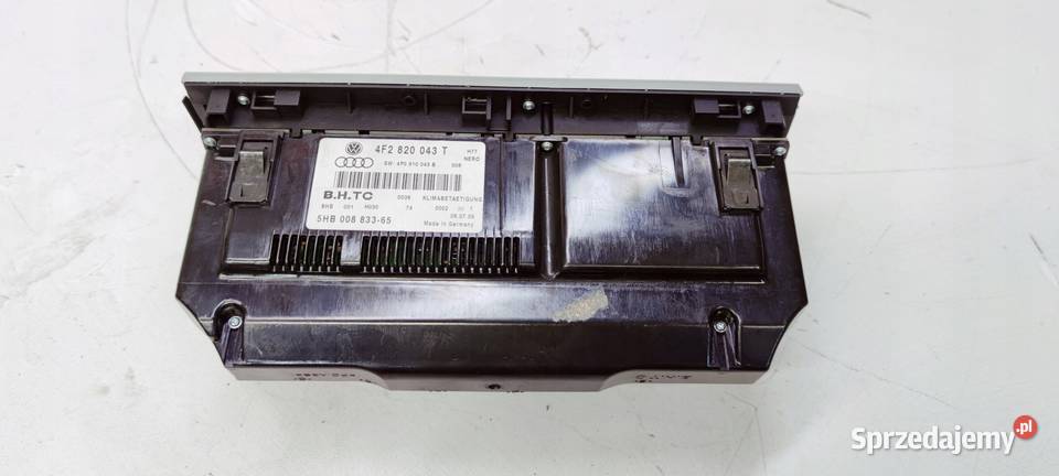 PANEL KLIMATRONIK AUDI A6 C6 LIFT 4F2820043T Przystajń