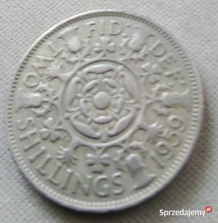 WIELKA BRYTANIATWO SHILLINGS1959 r Legionowo sprzedam