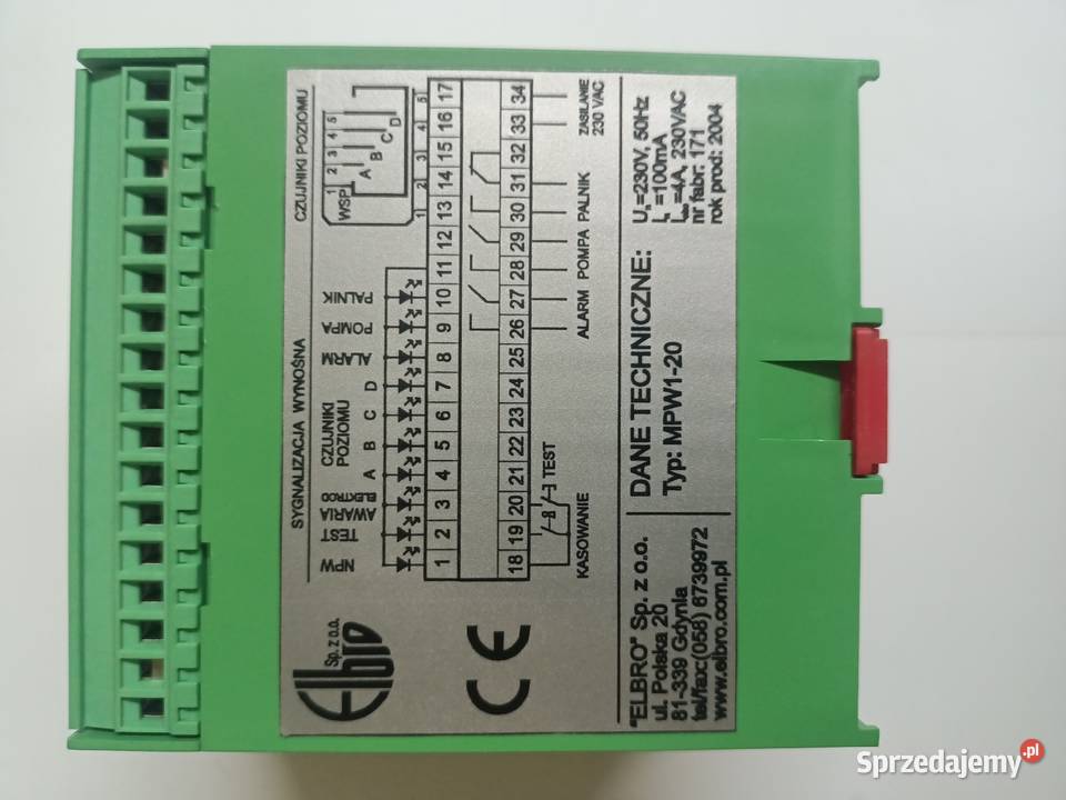 Regulator poziomu wody MPW120 małopolskie Głogoczów