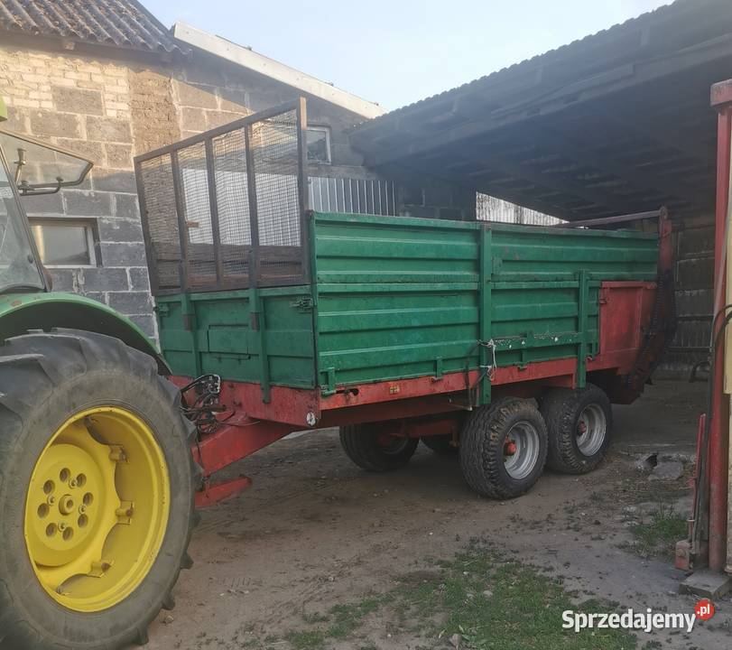 Rozrzutnik obornika Warfama 8t w stanie Baboszewo
