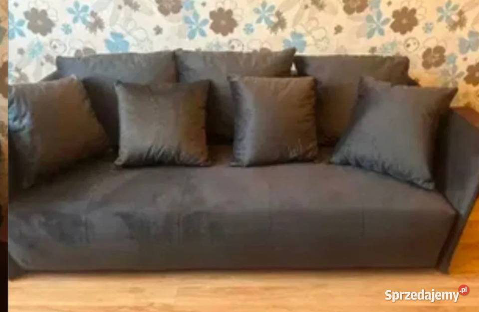 Sofa rozkładana z funkcją spania pojemnik na Sofy i kanapy Dom i Ogród Białystok