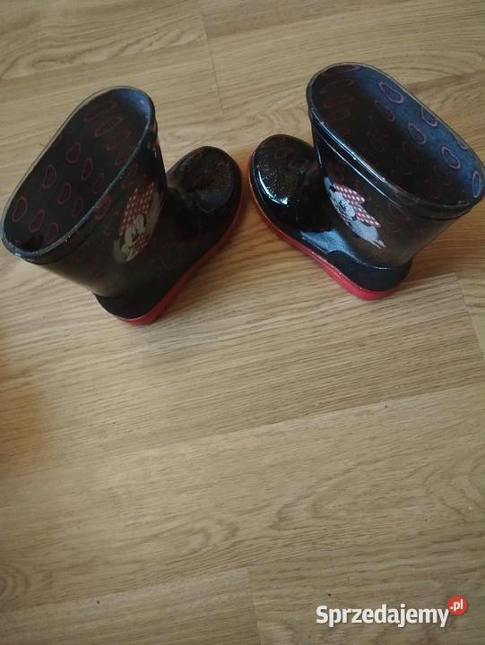 Kalosze z myszką Minnie lubuskie Gorzów Wielkopolski