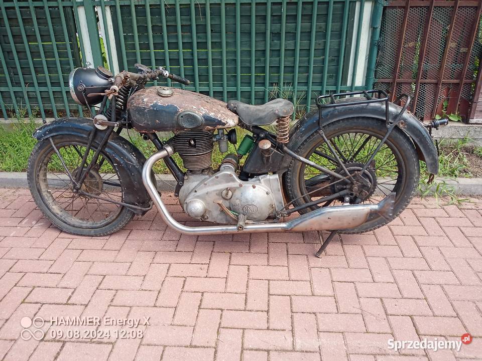 NSU 501 osl Orginał Kompletny Zgodny numerycznie Rok produkcji 1938 NSU Płock