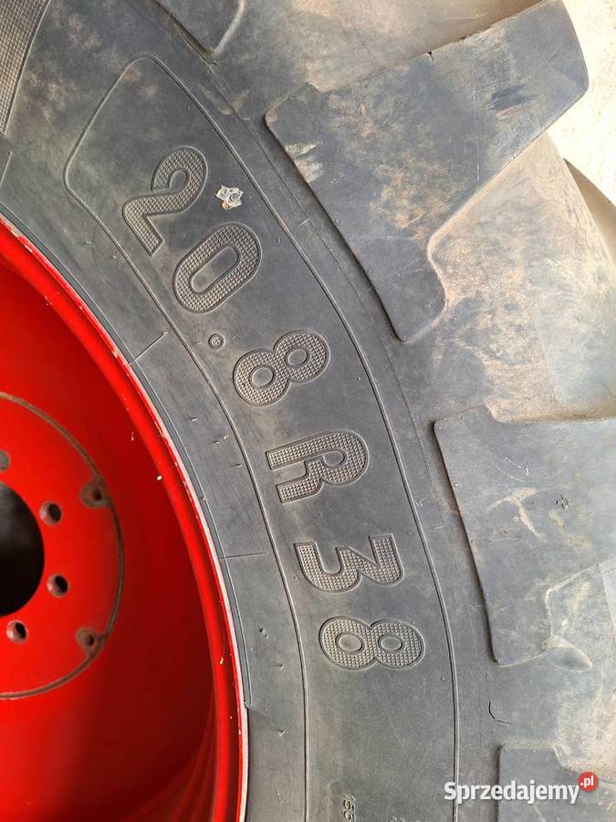 Koła fendt 514 felga R38 szerokość 520 Opony rolnicze Słupca