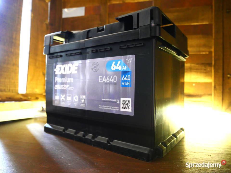 AKUMULATOR EXIDE Premium 64Ah 640A Grudziądz Wąbrzeźno