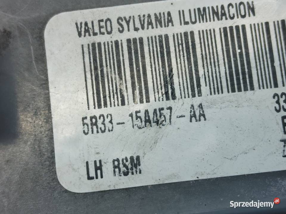 Obrysówka Odblask Lampa Zderzaka Lewy Tył Ford Pleszew