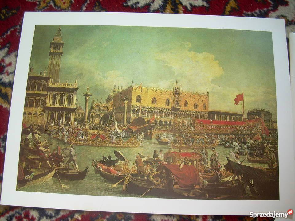 Malarz Świata CANALETTO reprodukcja Warszawa