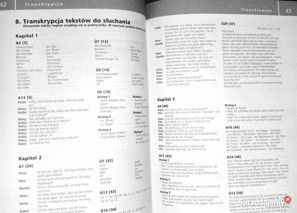 Aha Neu 1A 1B Język niemiecki Książka Chełm