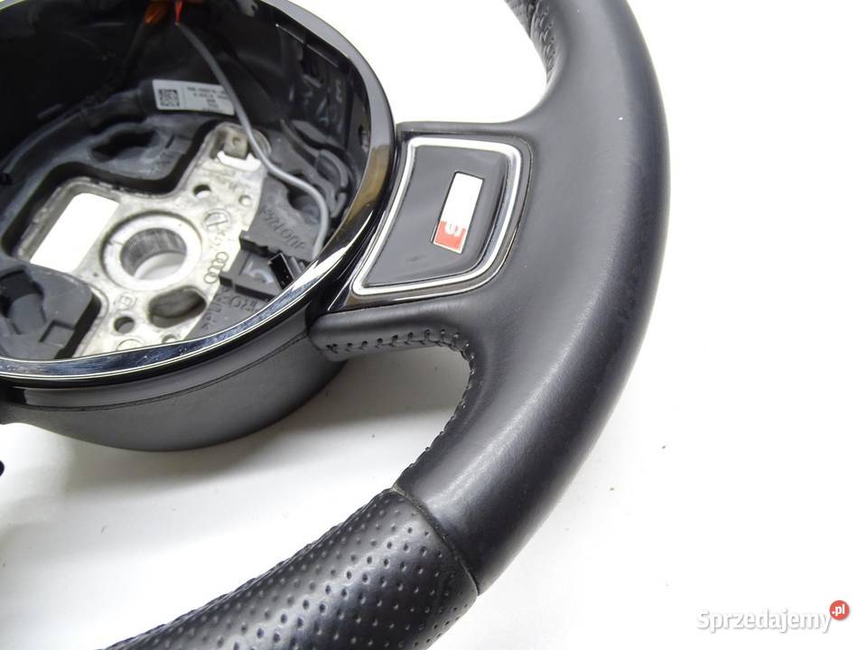 KIEROWNICA SKÓRA MULTI ŁOPATKI SLINE AUDI A4 B8