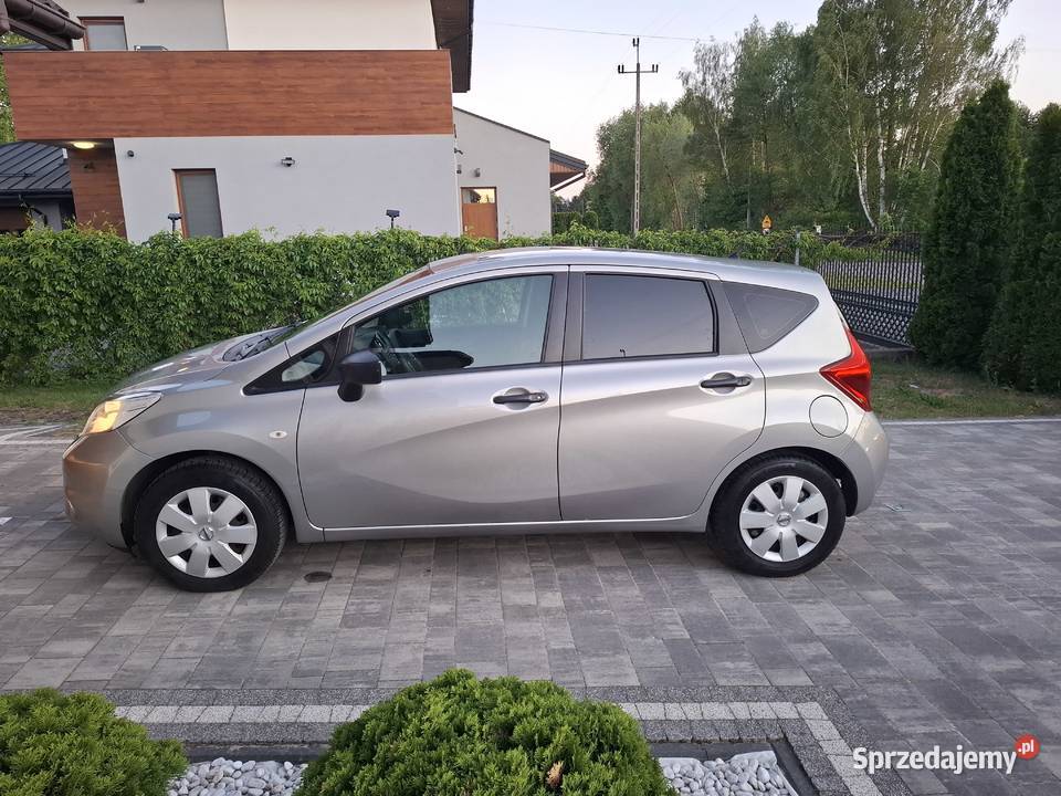 Nissan note 12benzyna 2014r mazowieckie