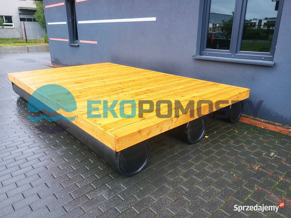 RĘKI platforma pływająca pontontratwa 4x24m Serock sprzedam