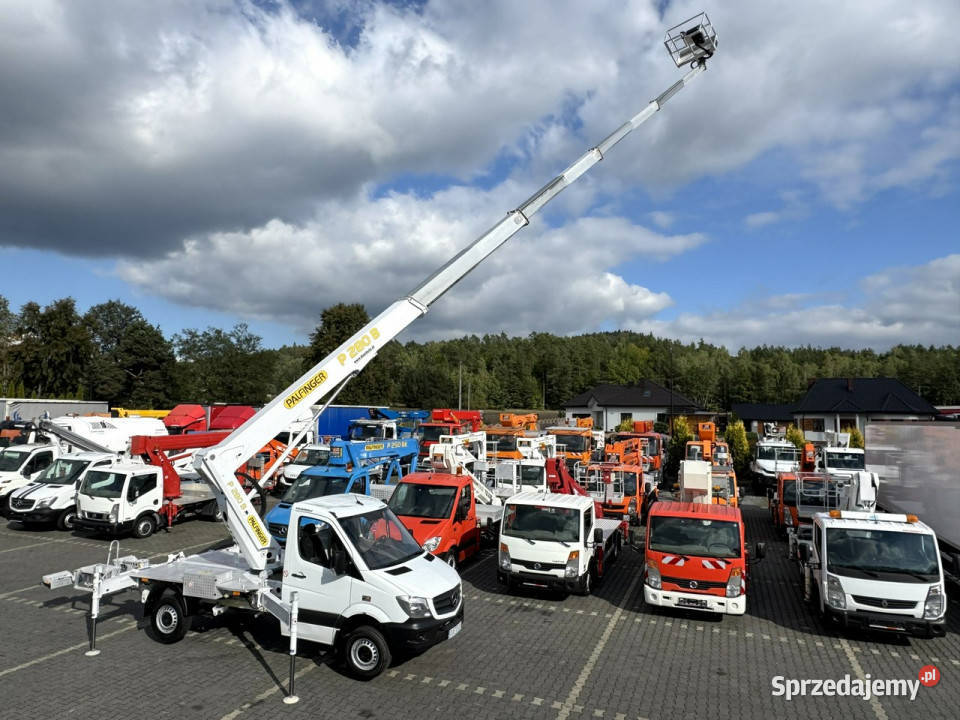 Mercedes Sprinter Zwyżka Podnośnik Koszowy Widełki