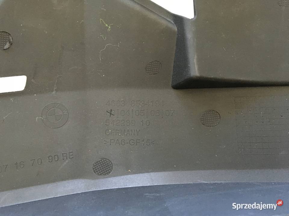 BMW S 1000 R K47 Wypełnienie prawe bok Plastik Łobżenica