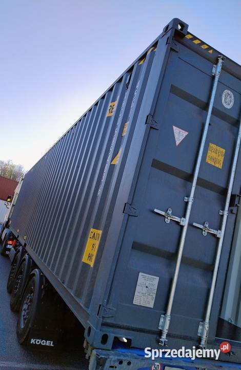 12m 40HC Kontener morski double door Nowy
