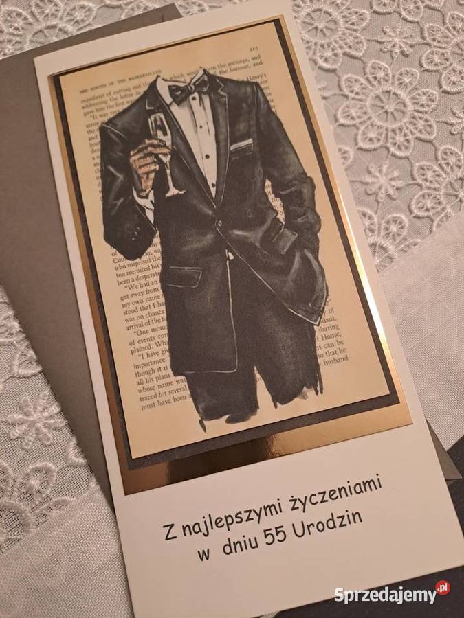 Kartka z okazji urodzin mężczyzny Strzebiń