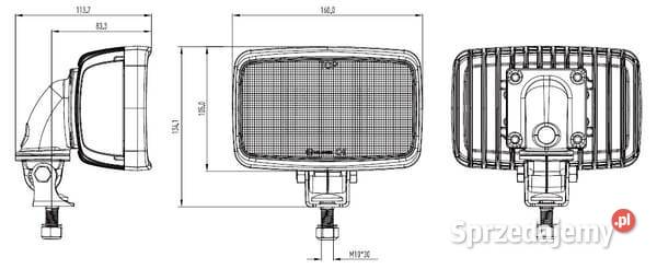 Lampa robocza LED do Case IH Ford Holland Steyr małopolskie Kamionna sprzedam