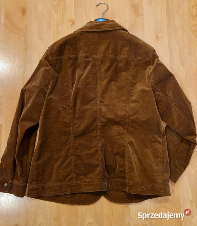 Kurtka żakiet Gary Weber brązowy welur sztruks Lublin