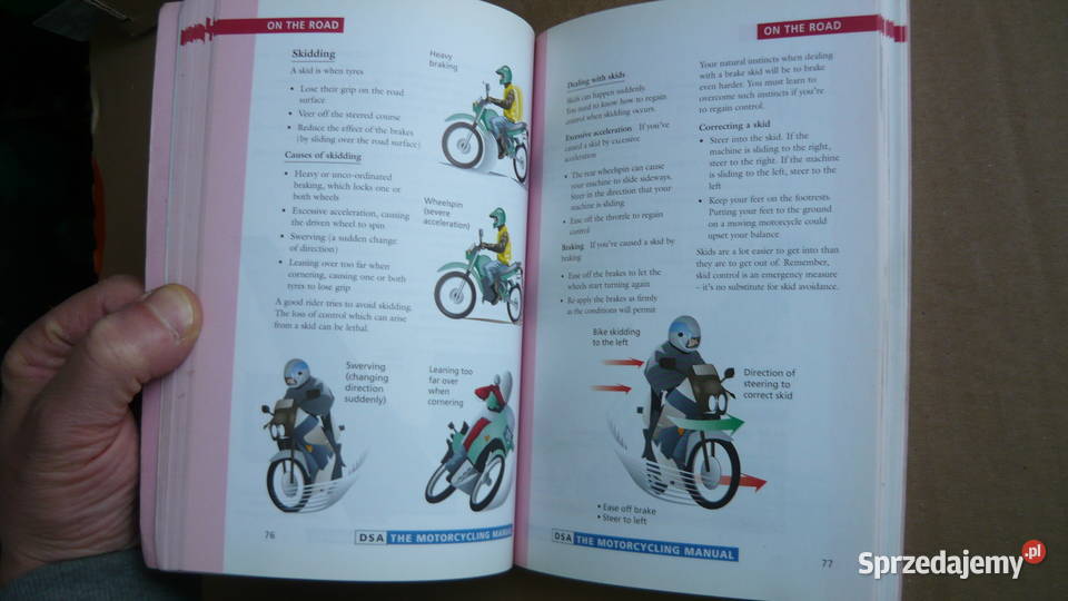 Książka do nauki jazdy motorem motocyklem podlaskie Sokółka