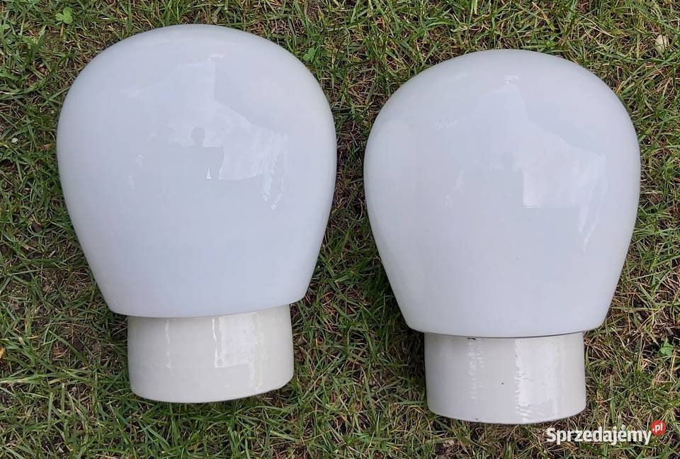 LampyPlafonyKinkiety PRL szkło