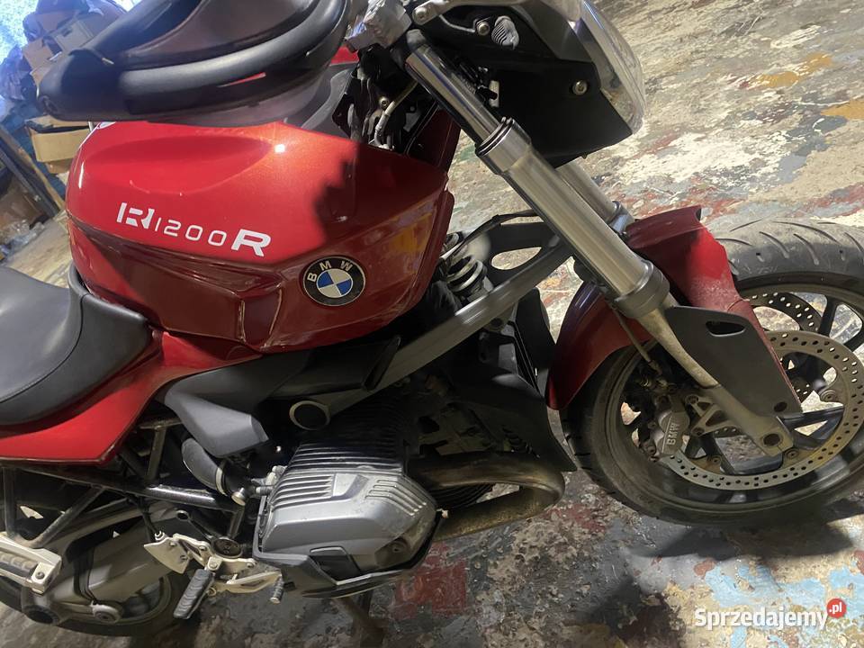 BMW R1200R 2012r brak dokumentów kat B z Anglii Kielce