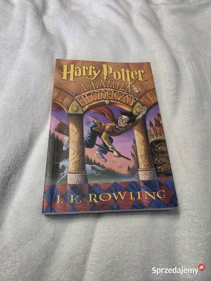 Książka Harry Potter i Kamień Filozoficzny JK