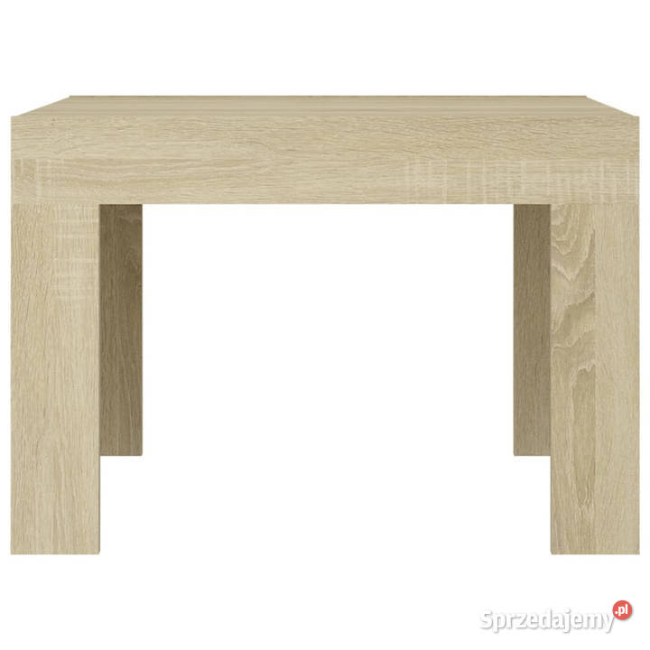 Stolik kawowy dąb sonoma 50x50x35 materiał Warszawa