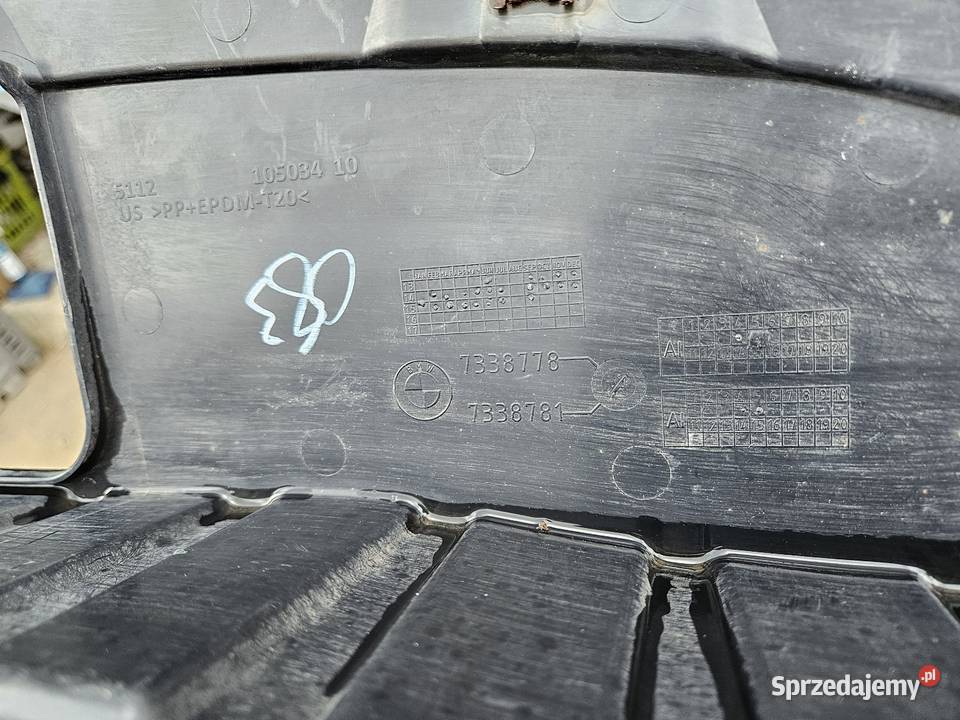 BMW X3 F25 MOCOWANIE OSŁONA DOLNA ZDERZAKA TYŁ Międzychód