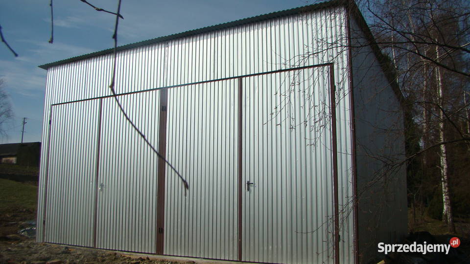 Garaż Blaszany Hala Blaszana Magazyn Blaszany Słubice
