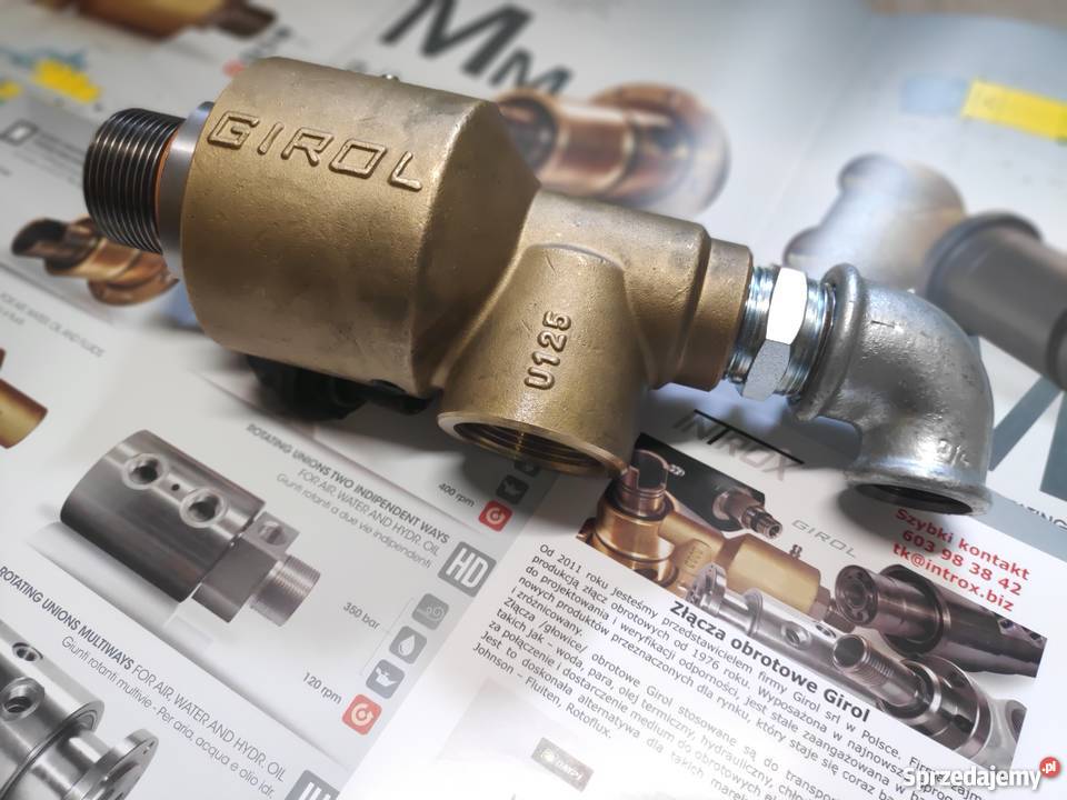 Złącze hydrauliczne 1 14nie Rotoflux Johnson łódzkie Łódź