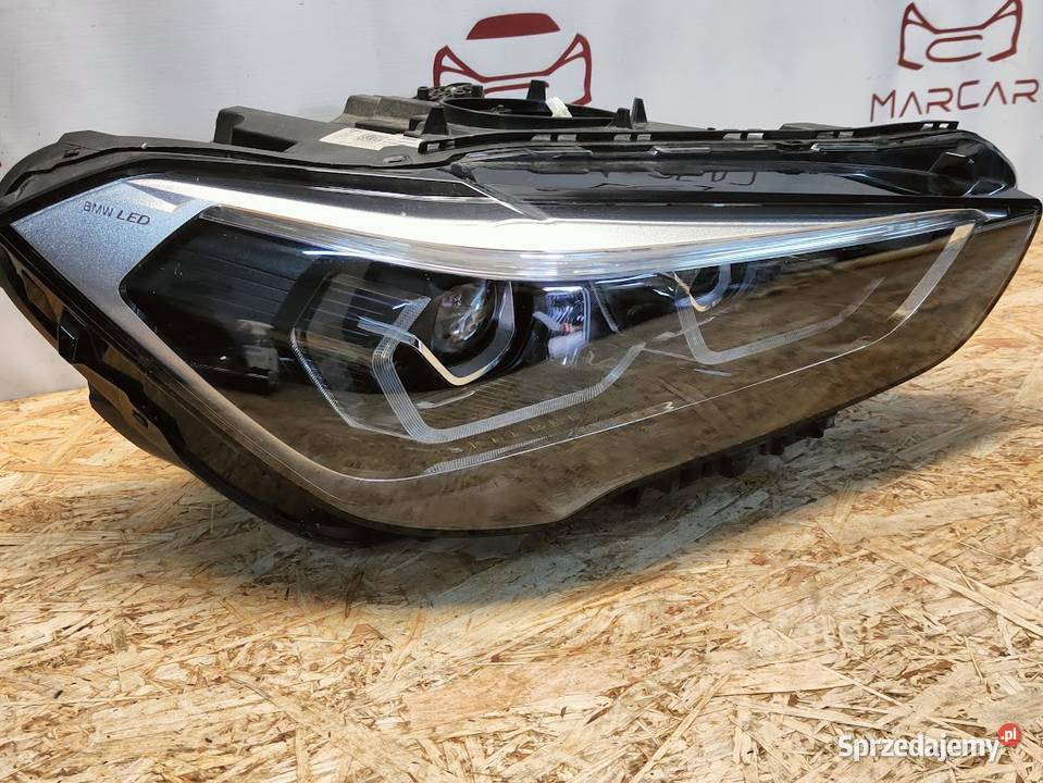 Lampa Prawy Przód Przednia Prawa Full LED BMW X1 osobowe Lampy przednie Pleszew