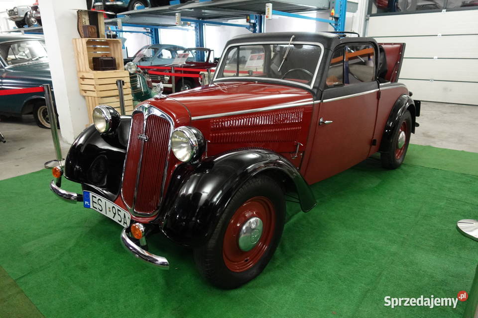 DKW F8 Cabrio 22 renowacji piękny egzemplarz 7331km łódzkie Zgierz