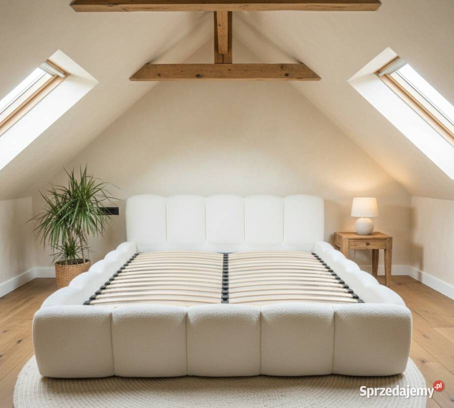 Łóżko tapicerowane 160x200 z pojemnikiem Łóżka Wieliczka