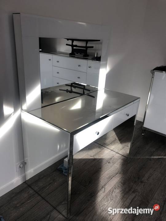 Toaletka konsola z lustra lustrzana glamour 51cm wielkopolskie Kępno