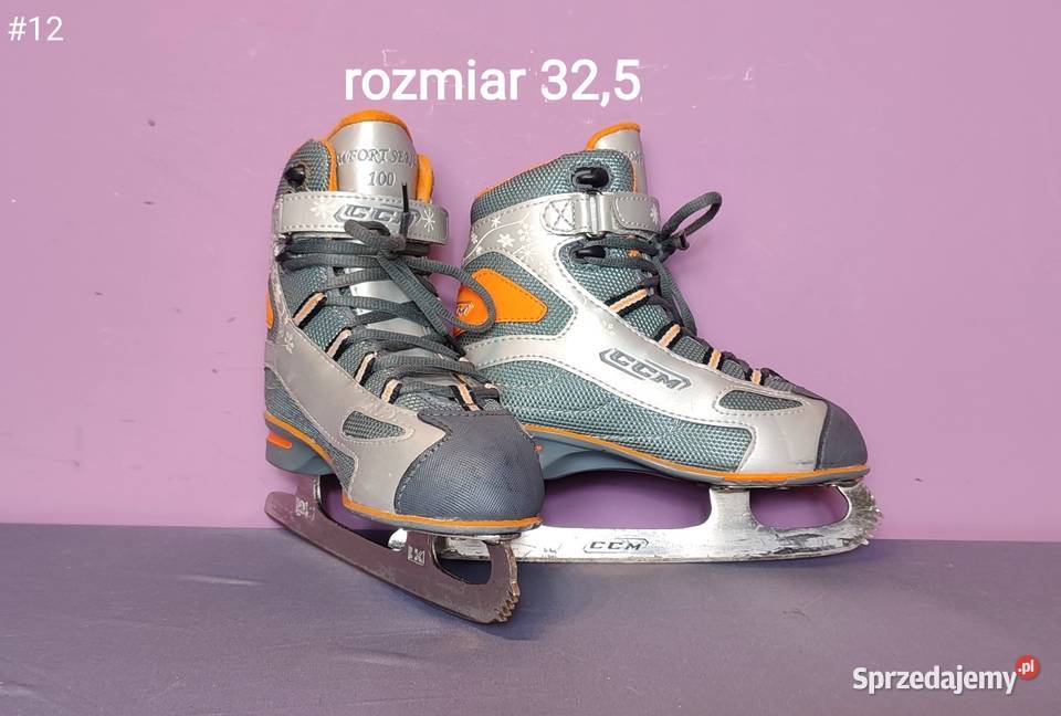 Łyżwy figurowe CCM dziecięce rozmiar 325 wkładka małopolskie Jasień