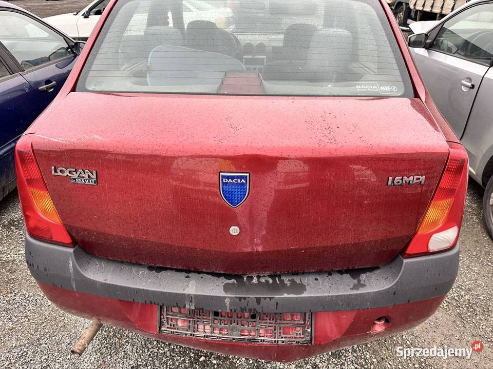 Dawca części DACIA LOGAN I SEDAN 2005 R 16 MPI Załęże
