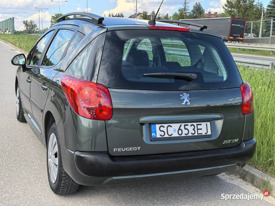 Peugeot 207BenzynaBezwypadkowyOrgLakierKlima 1400cm3 świętokrzyskie Kielce