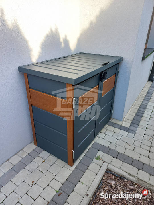 Zabudowa koszy na śmieci wiata śmietnikowa sprzedam
