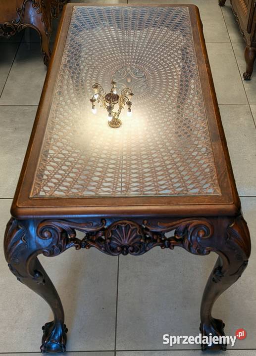 Wspaniały dębowy stolik na łapach sklep Dąbrowa Dąbrowa Górnicza