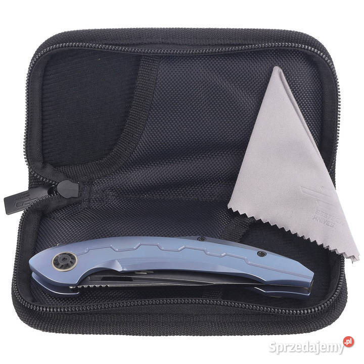 Nóż składany Bestech Marukka Blue Titanium Black Warszawa sprzedam