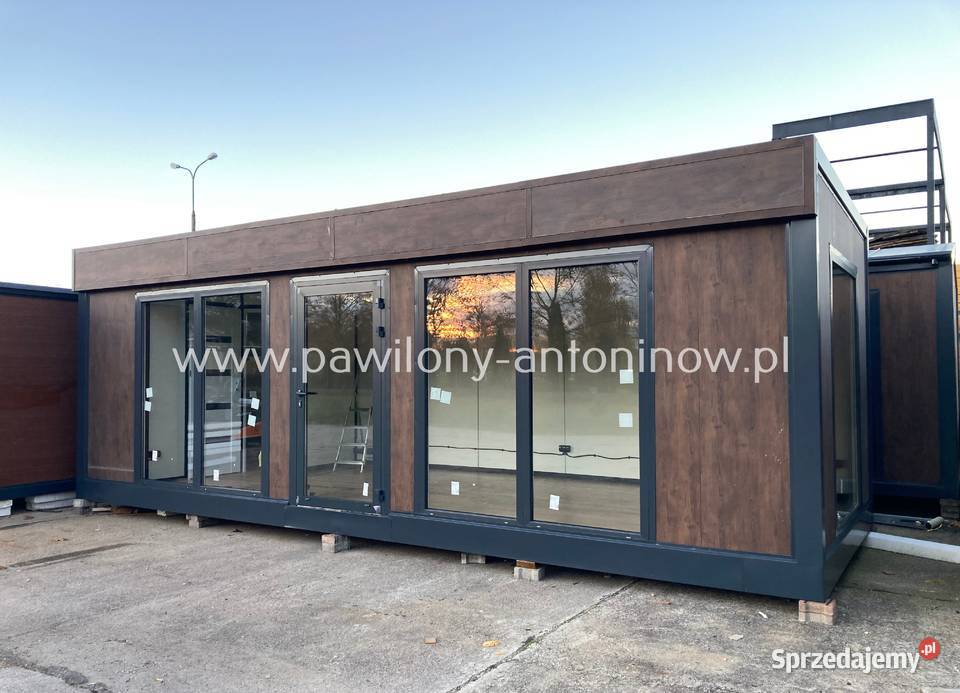 NOWY Pawilon Fryzjerski KONTENER Kosmetyczny 8x3