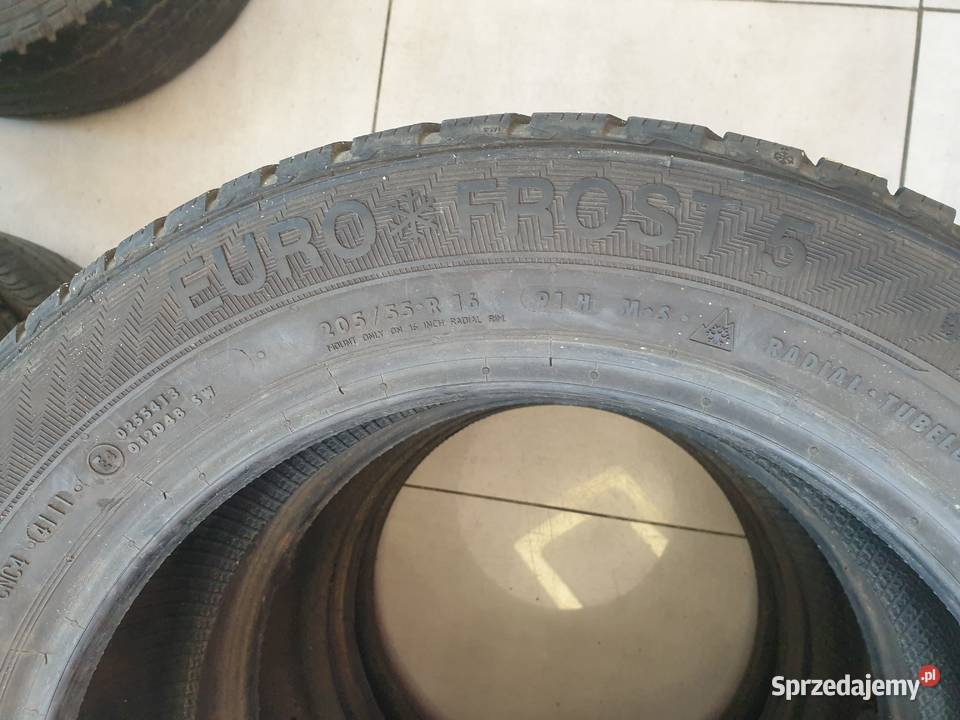 Opona Gislaved EuroFost5 20555r16 warmińsko-mazurskie Dobre Miasto