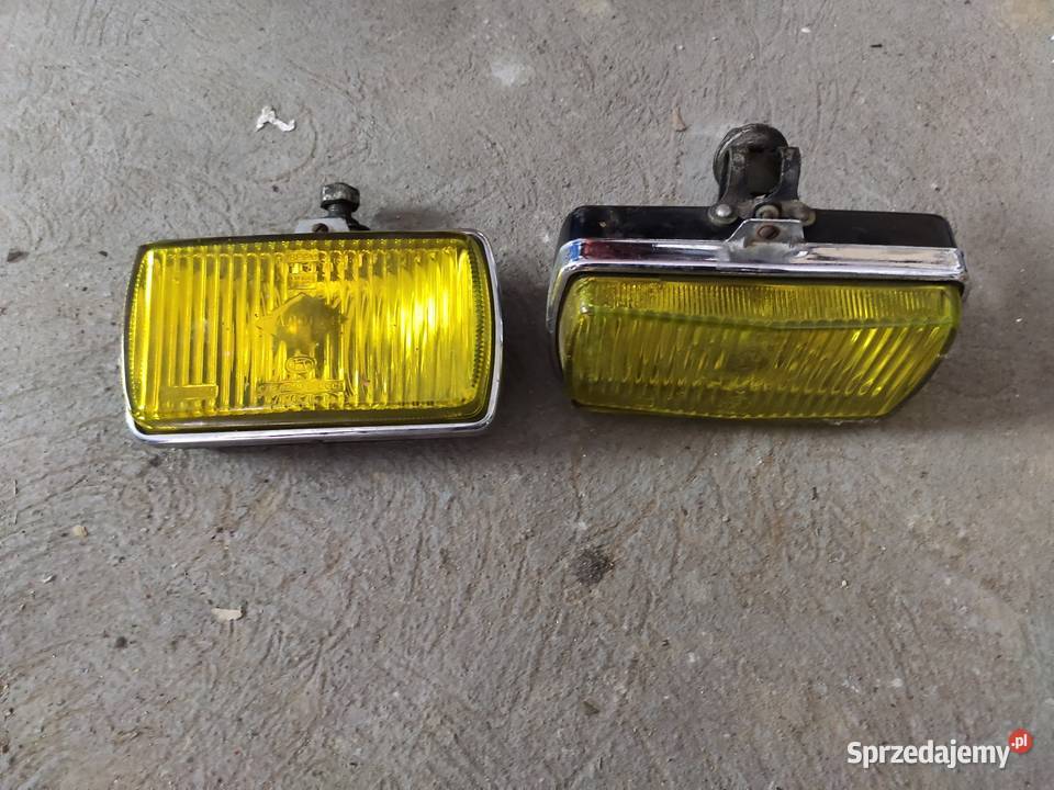 Halogeny żółte retro cccp Wołga Lada Niva Kraków