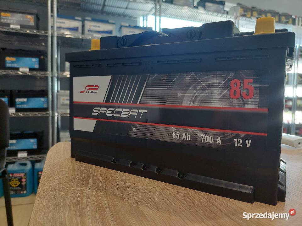Akumulator SPECBAT 85Ah 700A EN PRAWY PLUS Grudziądz