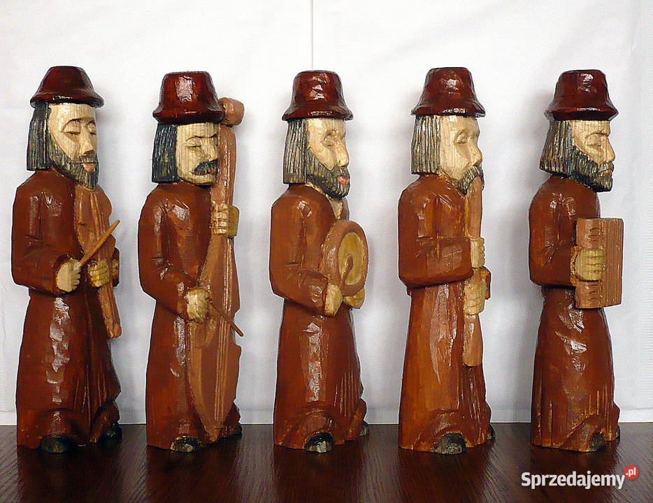 Rzezba ludowa Wiejska kapela Rękodzieło Przasnysz